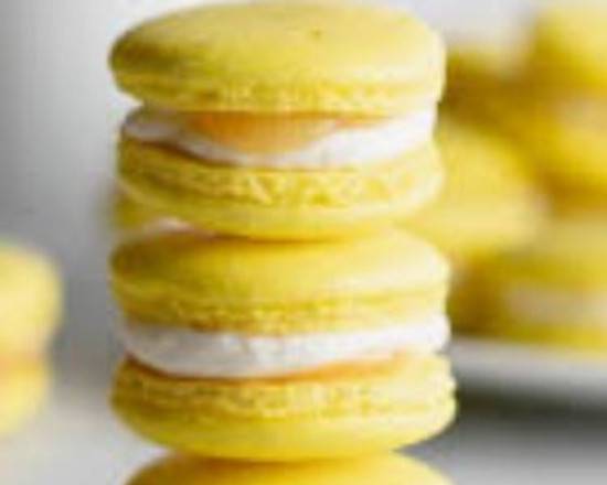 Order Lemon Yuzu Macaroon food online from Twice as Sweet store, Miami Springs on bringmethat.com