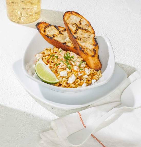 Order MEXICAN STREET CORN food online from California Pizza Kitchen store, Kapolei on bringmethat.com