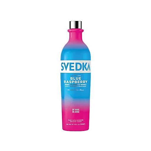 Order Svedka Blue Raspberry Vodka (750 ML) 116499 food online from Bevmo! store, Emeryville on bringmethat.com