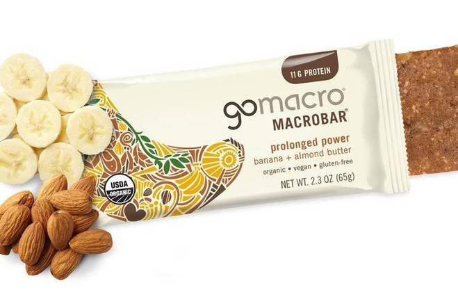 Order Banana & Almond Butter Bar (Go Macro) food online from Organico store, Los Angeles on bringmethat.com