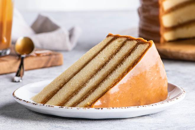 Order Caramel Cake Slice food online from Newk Eatery store, Little Rock on bringmethat.com