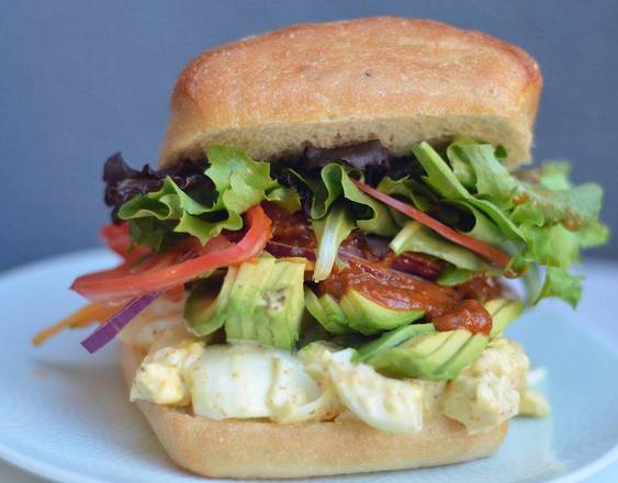 Order Veggie Tales Sandwich food online from SPRO Mission Dolores/Castro store, San Francisco on bringmethat.com