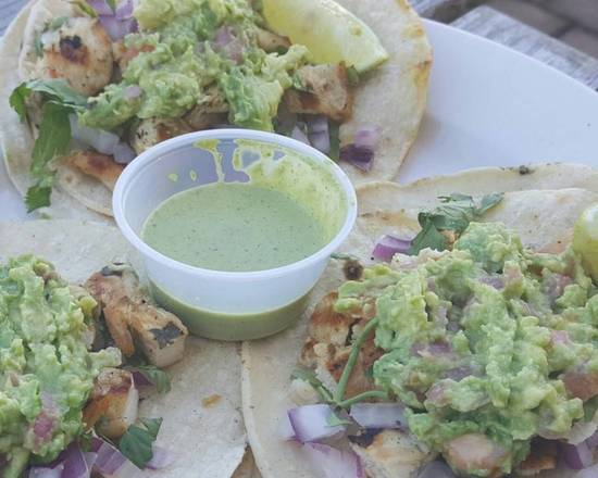 Order SOFT TACOS CHICKEN food online from Street Mexican store, Bellmore on bringmethat.com