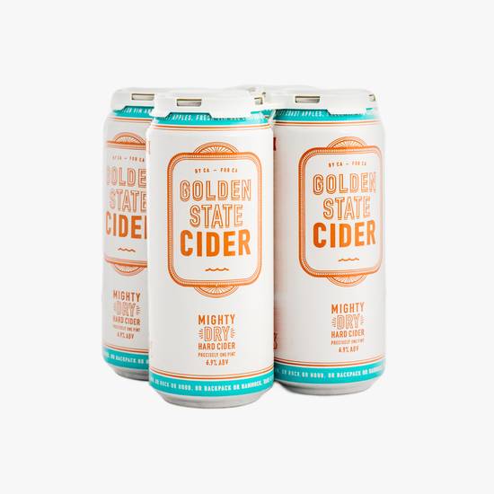 Order Golden State Mighty Dry Hard Cider food online from Santa Monica Liquor store, Santa Monica on bringmethat.com