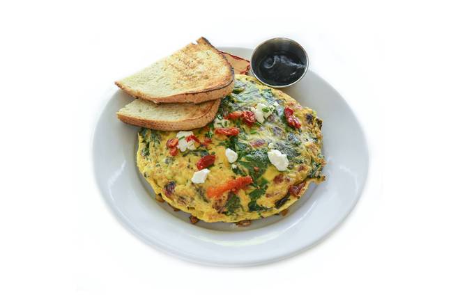 Order Burgundy Omelette (GFP) food online from Blu Jam Café store, Tarzana on bringmethat.com