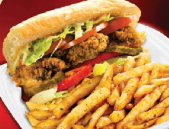 Order Oyster Po'boy food online from Q Seafood store, Loganville on bringmethat.com