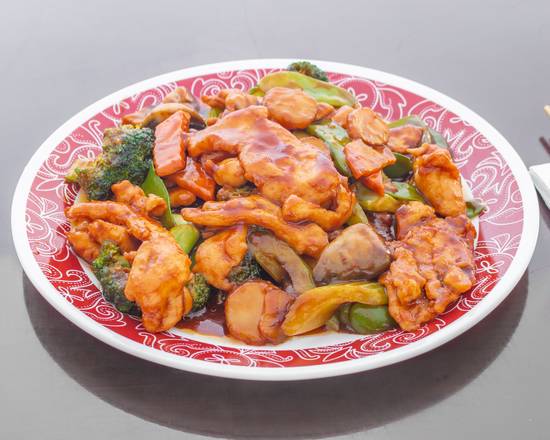 Order Chicken with Garlic Sauce food online from New King Chef store, Nutley on bringmethat.com