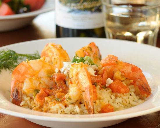 Order Santorini Shrimp food online from Taverna Opa - Orlando store, Orlando on bringmethat.com