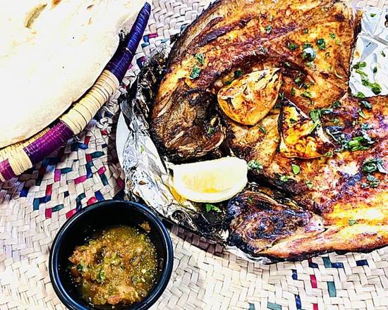 Order Move Fish (سمك موفاعلى الفرن) food online from House Of Mandi store, Anaheim on bringmethat.com