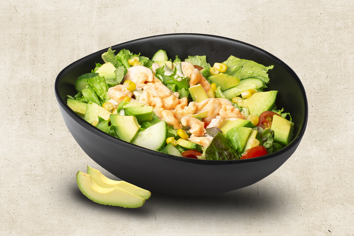 Salade Avocat crevettes