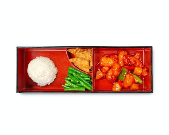 Order Pineapple Sweet + Sour Kids Box food online from Bento Asian Kitchen + Sushi - Southside store, Jacksonville on bringmethat.com