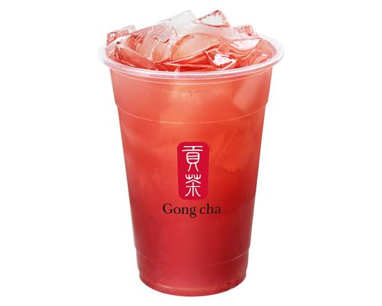 Order Strawberry Green Tea food online from Poki Dc & Gong Cha store, Providence on bringmethat.com