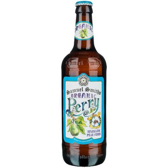 Order Samuel Smith Organic Perry Sparkling Pear Cider 18 oz food online from Rocky Liquor store, Claremont on bringmethat.com