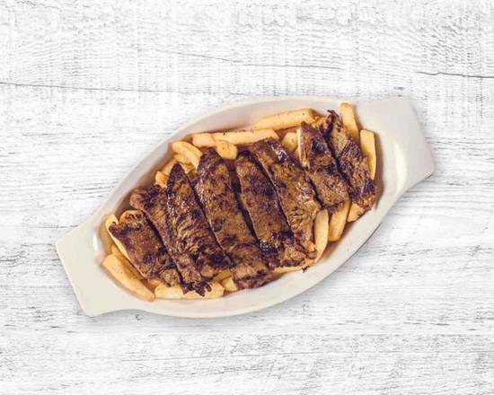 Order Trocitos De Carne Con Papitas Fritas food online from Noches De Colombia store, Fairview on bringmethat.com