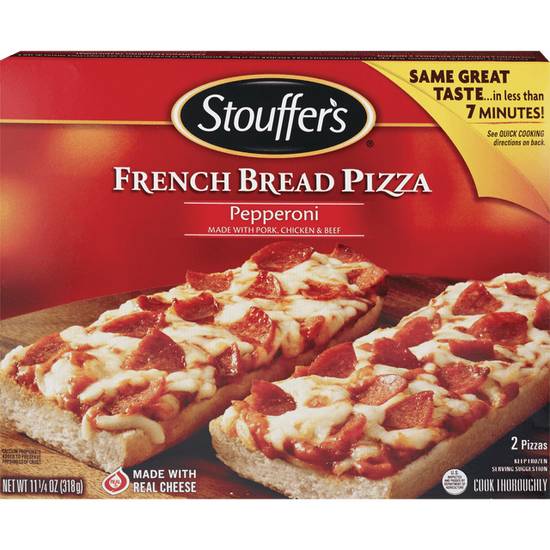 Order Stouffer's Frozen French Bread Pizza Pepperoni 2-Pack food online from Cvs store, MARTINEZ on bringmethat.com