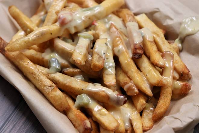 Order CHEESE FRIES food online from Pepperjax Grill store, Grand Island on bringmethat.com