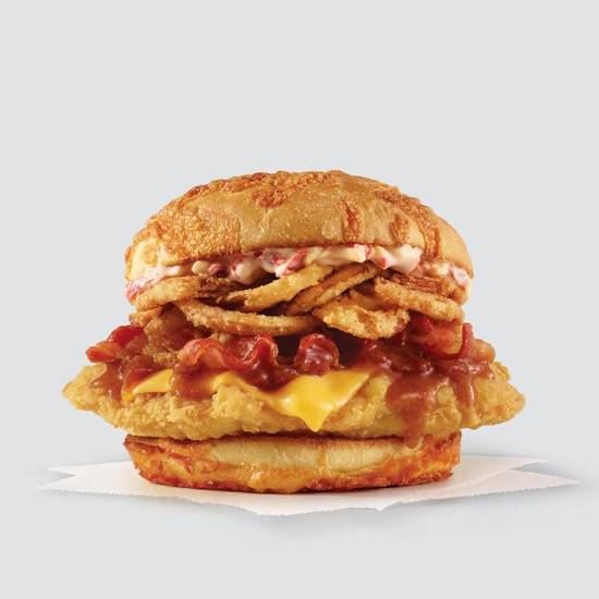Order Classic Big Bacon Cheddar Chicken food online from Wendy'S store, Quakertown on bringmethat.com