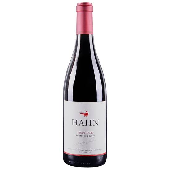 Order HAHN PINOT NOIR 750ML food online from Rocky Liquor store, Claremont on bringmethat.com