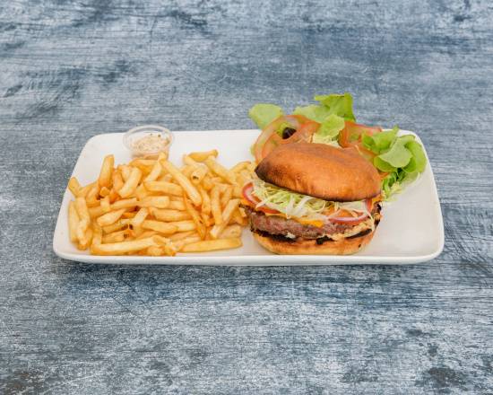 Menu burger bœuf