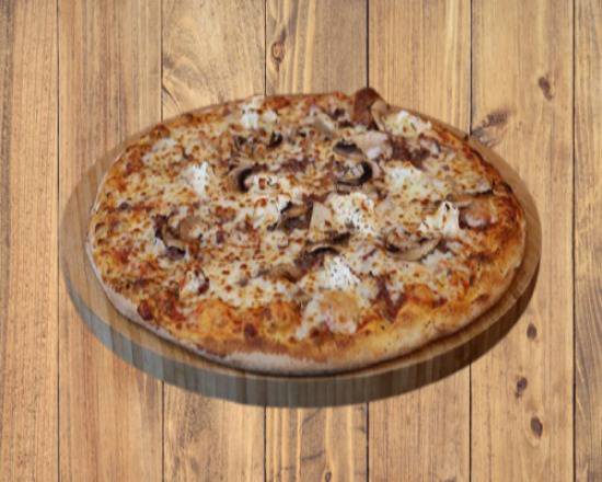 Pizza boisée
