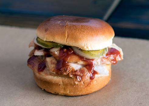 Order Turkey & Cheese Classic Sandwich food online from Dickey Barbecue Pit store, Orlando on bringmethat.com