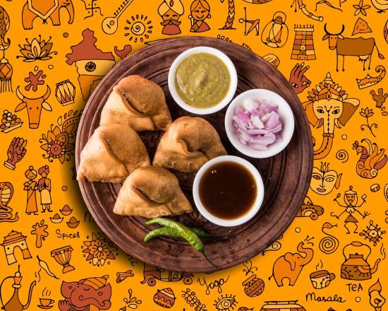 Order Samosa Samurai food online from Gunpowder Cafe store, Chicago on bringmethat.com