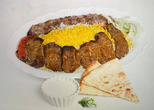 Order Feast II food online from Mediterranean House Of Kabob store, North Bethesda on bringmethat.com
