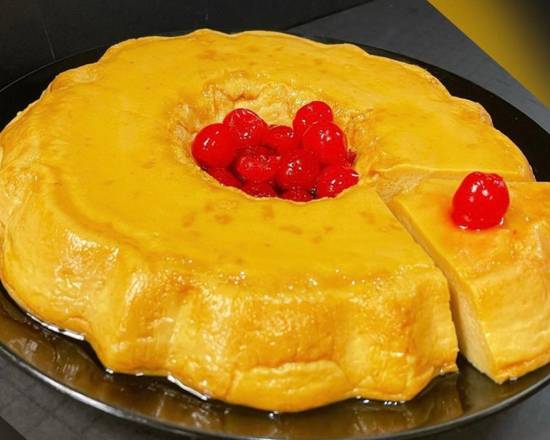 Order Flan food online from Caribbean Island Restaurant store, Naples on bringmethat.com