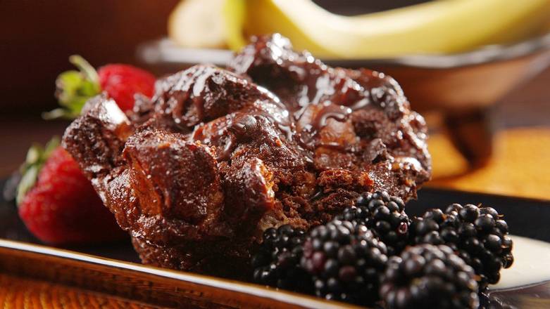 Order BANANA–CHOCOLATE BREAD PUDDING food online from Sol store, Los Angeles on bringmethat.com