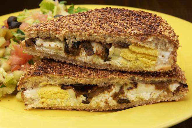 Order Middle East Panini food online from Sunflower Cafe store, Lawrence on bringmethat.com