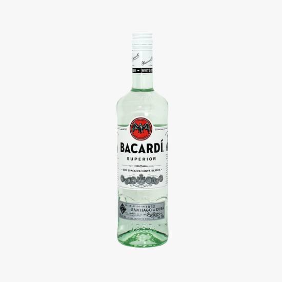 Order Bacardi Superior Rum 750ml 40% ABV  food online from Princess Liquors store, Port Saint Lucie on bringmethat.com