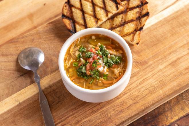 Order Green Chile Chicken Soup food online from Twin Peaks Restaurant store, Oakbrook Terrace on bringmethat.com