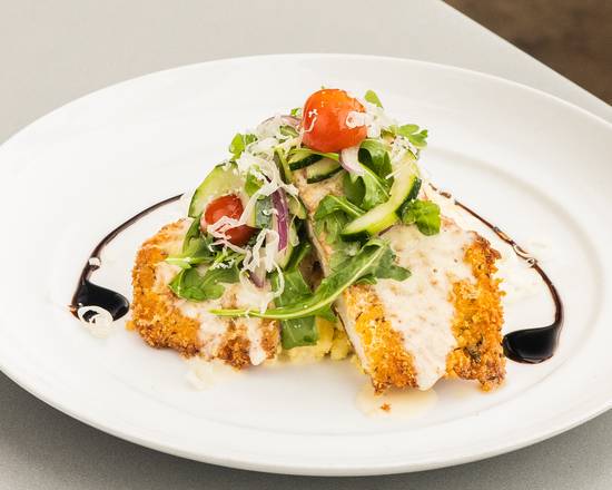 Order Parmesan Crusted Chicken food online from Osteria Panevino store, Addison on bringmethat.com