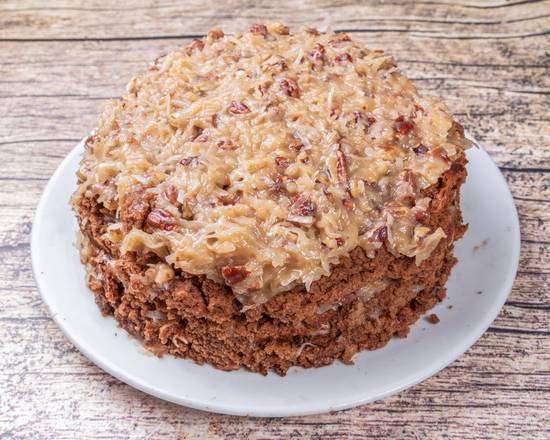 Order Grandma's Homemade German Chocolate Cake food online from Cakes And Pies store, Atlanta on bringmethat.com