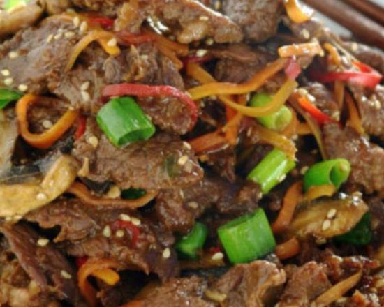 Order Beef Bulgogi food online from Gangnam Korean Restaurant store, Jacksonville on bringmethat.com