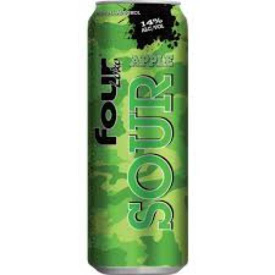 Order FOUR LOKO SOUR APPLE 23.5oz can food online from Duke Liquor & Jr. Market store, Los Angeles on bringmethat.com