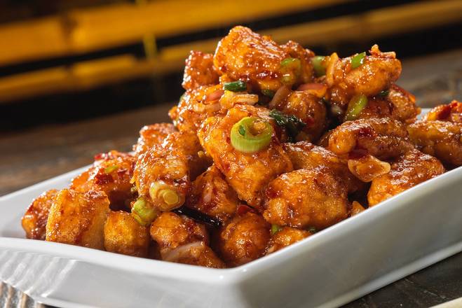 Order Crispy Chili Baby Corn food online from Inchin Bamboo Garden store, Nashville on bringmethat.com