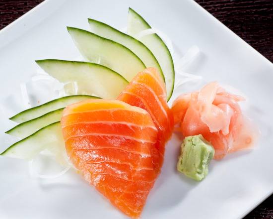 Order Salmon Sashimi Dinner food online from Akashi Japanese Restaurant store, Miami on bringmethat.com