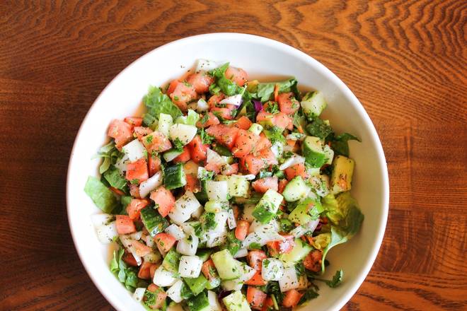 Order Lebanese Salata food online from Aladdin's Eatery store, Pittsburgh on bringmethat.com