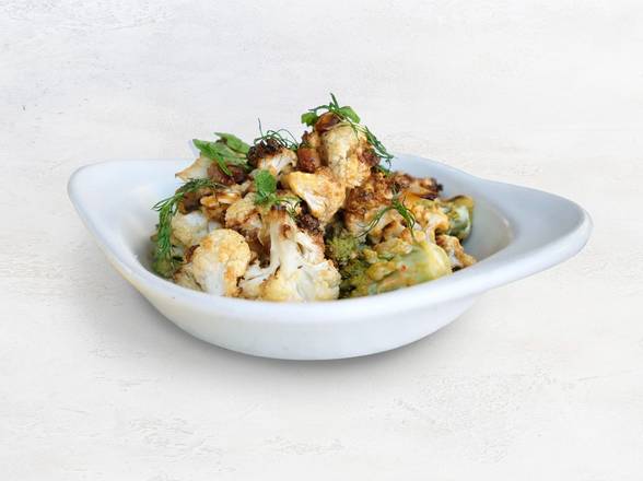 Order Charred Cauliflower, V GF food online from True Food Kitchen store, Jacksonville on bringmethat.com