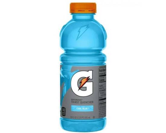 Order Gatorade Cool Blue (20 oz) food online from Shell store, Tampa on bringmethat.com