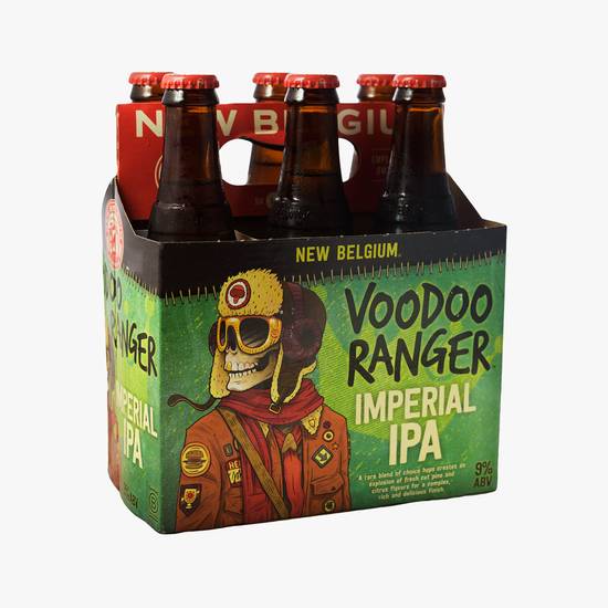 Order New Belgium Voodoo Ranger Imperial IPA food online from Santa Monica Liquor store, Santa Monica on bringmethat.com