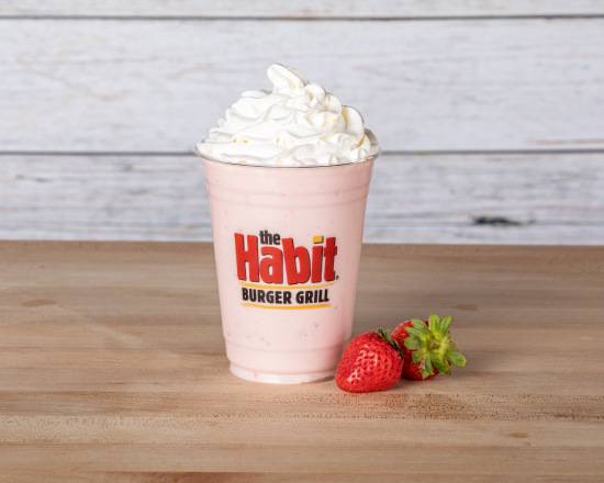 Order Strawberry Shake food online from The Habit Burger Grill store, Santa Cruz on bringmethat.com