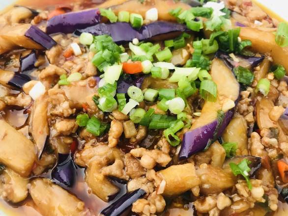 Order Yuxiang Eggplant -鱼香茄子 food online from He store, Middletown on bringmethat.com