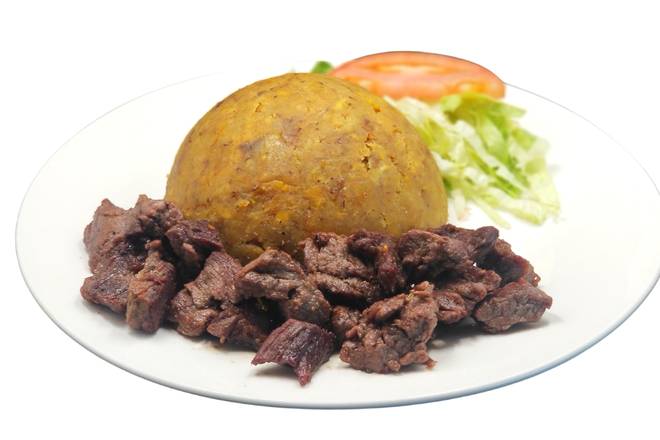 Order Skirt Steak Stuffed Mofongo food online from 787 Mofongo store, Orlando on bringmethat.com