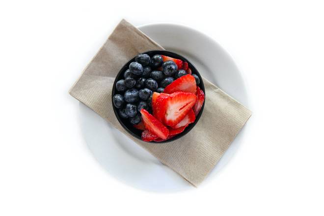 Order Cup of Fresh Berries  food online from Blu Jam Café store, Tarzana on bringmethat.com