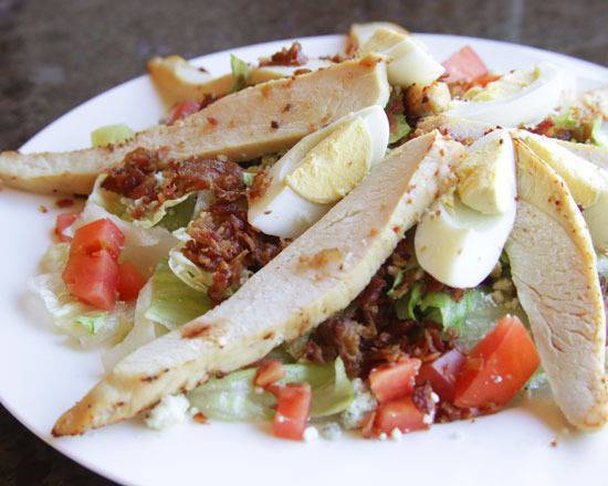 Order Cobb Salad food online from Luciano's Pizza & Pasta - California Ave. store, Seattle on bringmethat.com