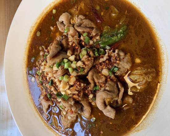 Order Pork Fillet in Hot Chili Oil 水煮肉片 food online from He store, Middletown on bringmethat.com