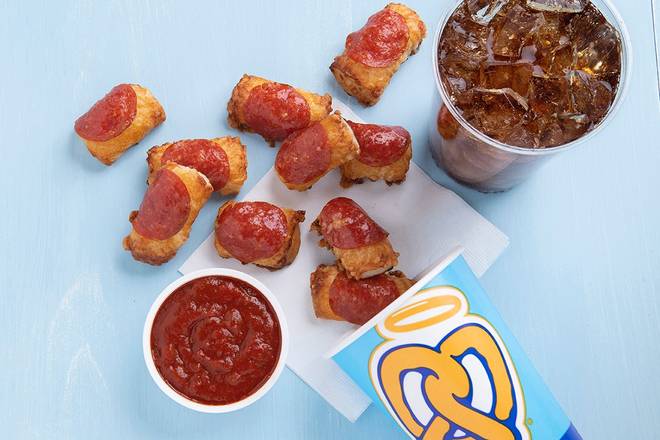 Order Regular Pepperoni Pretzel Nuggets Bundle food online from Auntie Anne store, Minnetonka on bringmethat.com
