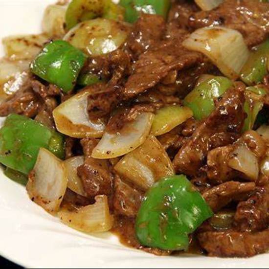 Order 66. Beef with Black Pepper food online from Excel Chinese Restaurant store, South Chesterfield on bringmethat.com